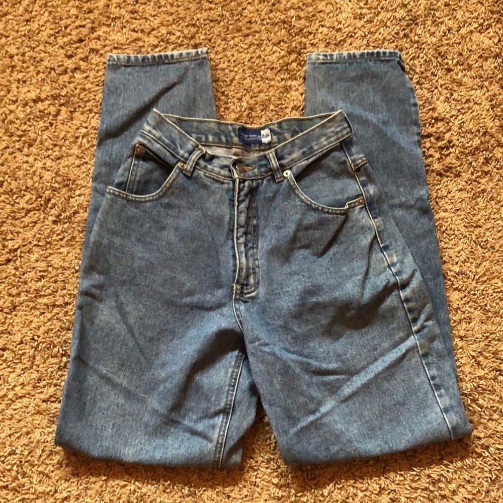 Cottage Essentials Vintage High Rise Mom Jeans